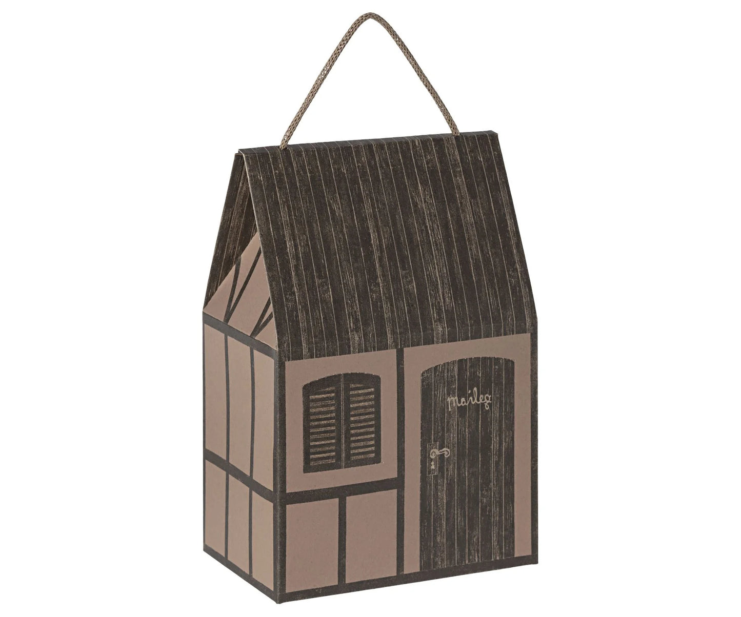 Maileg - Giftbag Farmhouse Brown.